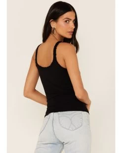Cleo + Wolf Women's Ruffle Trim Tank Top -Western Fashion 2000364839 001 P4