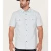 Moonshine Spirit Men's Side Stage Solid Short Sleeve Snap Western Shirt  -Western Fashion 2000364886 450 P1