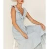 Molly Bracken Women's Ruffle Trim Cross Back Maxi Dress -Western Fashion 2000365795 450 P1