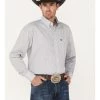 George Strait By Wrangler Men's Long Sleeve Button Down One Pocket Print Western Shirt -Western Fashion 2000365949 600 P1