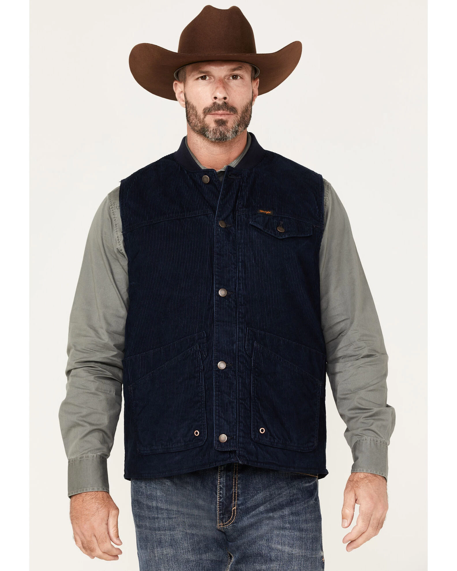 Wrangler Men's Rancher Vest 3 Wrangler Men's Rancher Vest