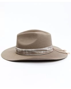 Shyanne Women's Wool Felt Paisley Bandana Western Hat -Western Fashion 2000366126 251 P3