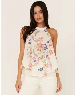 Free People Women's Emily Printed Tank