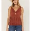 Idyllwind Women's Bluebell Twist & Fringe Top -Western Fashion 2000366636 202 P1