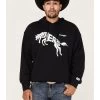 Wrangler Men's 75 Years Black Horse Graphic Hooded Sweatshirt  -Western Fashion 2000366793 001 P1