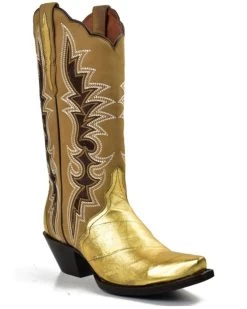 Dan Post Women's Eel Exotic Western Boot - Snip ToeÂ