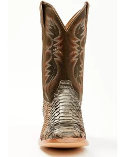 Cody James Men's Python Exotic Western Boots - Broad Square Toe  -Western Fashion 2000367489 200 P4