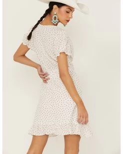 Molly Bracken Women's Floral Print Ruffle Puff Short Sleeve Mini Dress 9 Molly Bracken Women's Floral Print Ruffle Puff Short Sleeve Mini Dress -Western Fashion 2000368842 100 P4