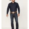 Rock & Roll Denim Men's Revolver Dark Wash Stretch Slim Straight Jeans  -Western Fashion 2000368871 416 P1