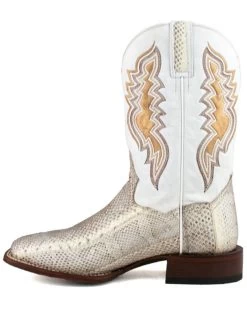Dan Post Men's Exotic Water Snake Western Boots - Broad Square Toe -Western Fashion 2000370748 101 P3