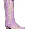 Corral Women's Embroidered Floral & Crystal Studded Tall Western Boots - Snip Toe -Western Fashion 2000370778 530 P1