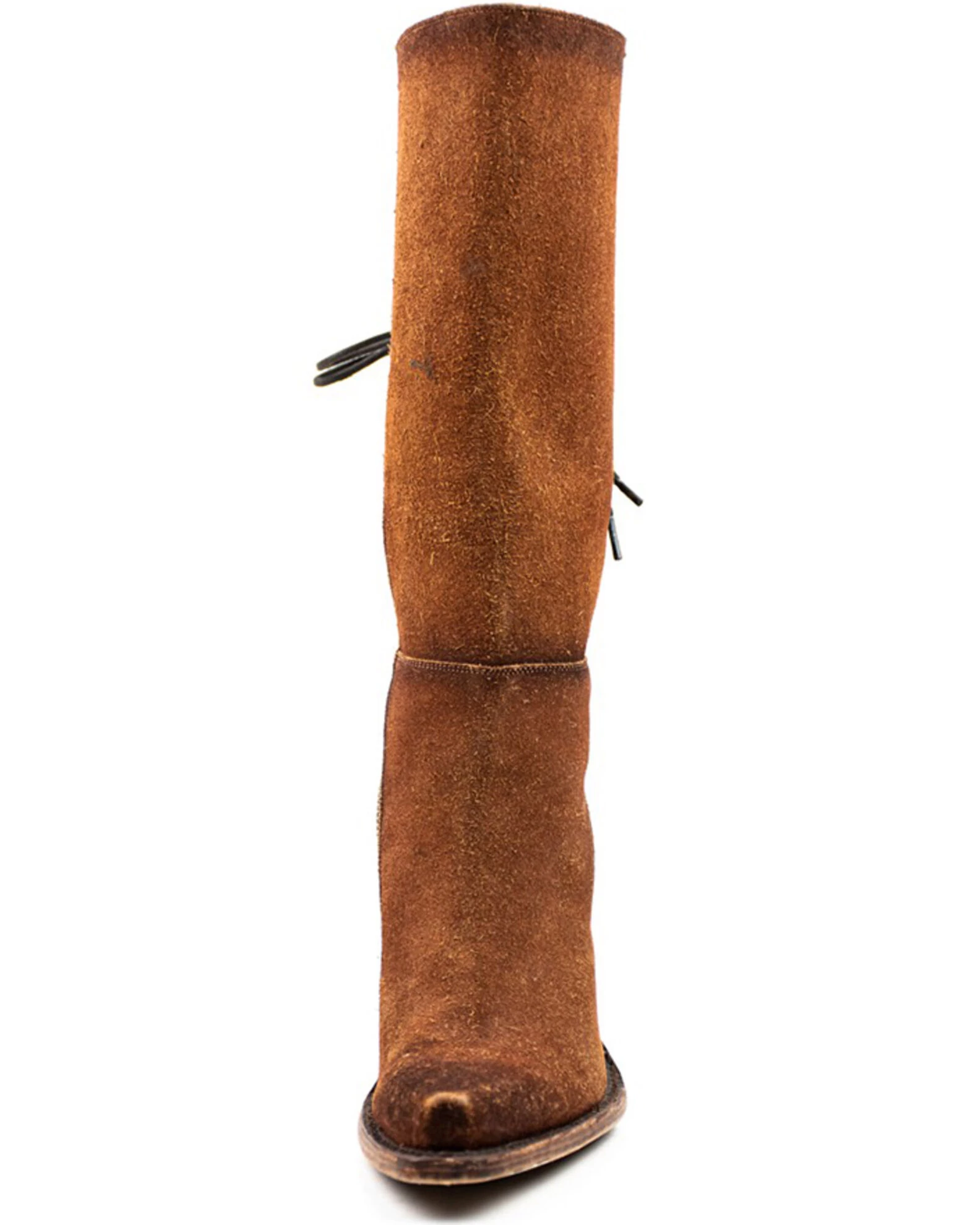 Dan Post Women's Corsette Back Lace Tall Western Leather Boots - Snip Toe 6 Dan Post Women's Corsette Back Lace Tall Western Leather Boots - Snip Toe - Image 4