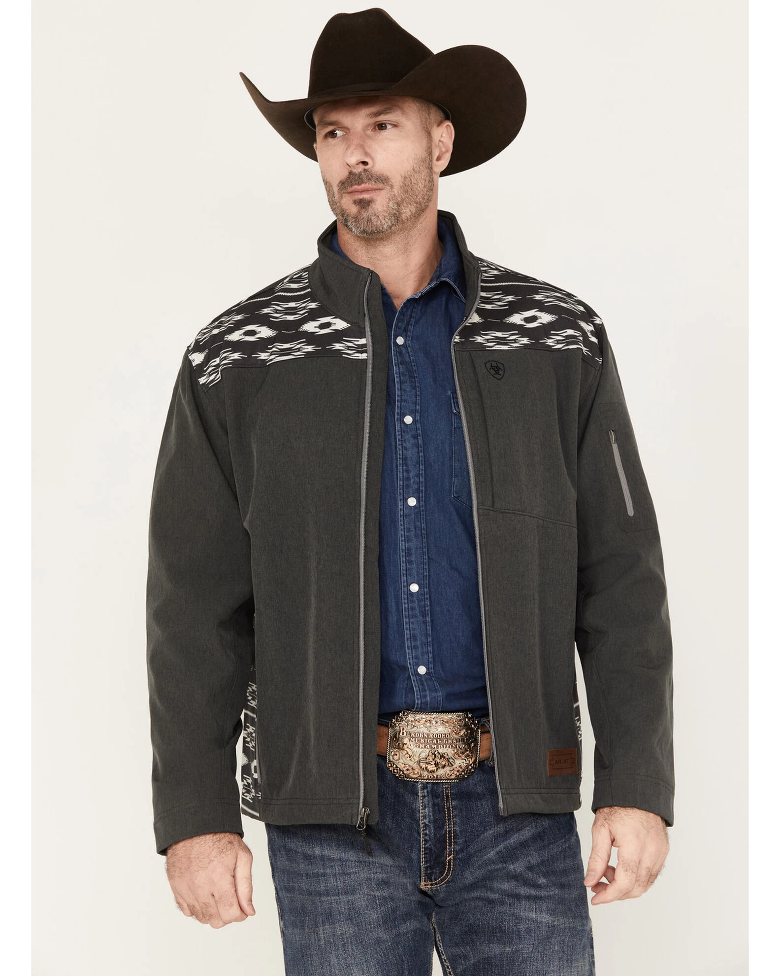 Ariat Men's Vernon 2.0 Chimayo Softshell Jacket 3 Ariat Men's Vernon 2.0 Chimayo Softshell Jacket