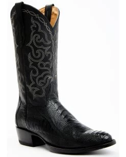 Cody James Men's Exotic Ostrich Leg Western Boots - Medium Toe