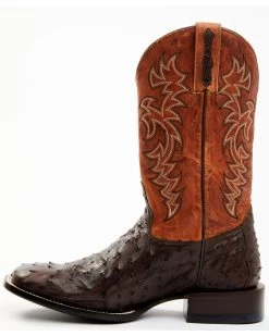Cody James Men's Sienna Genuine Ostrich Exotic Western Boots - Broad Square Toe  -Western Fashion 2000371861 200 P3