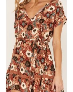 Shyanne Women's Floral Print Ruffle Dress -Western Fashion 2000372968 203 P3