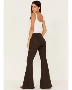 Shyanne Women's Mid Rise Super Flare Jeans -Western Fashion 2000373372 201 P3