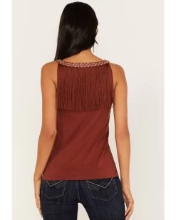 Idyllwind Women's Songstress Embroidered Fringe Tank Top -Western Fashion 2000373623 213 P4