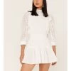 Maia Bergman Women's Nao Lace Tiered Mini Dress 1 Maia Bergman Women's Nao Lace Tiered Mini Dress -Western Fashion 2000373865 100 P1