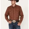 Cody James Men's On Tour Paisley Print Long Sleeve Snap Western Shirt - Big & Tall  -Western Fashion 2000374108 640 P1