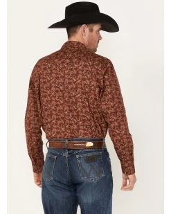 Cody James Men's On Tour Paisley Print Long Sleeve Snap Western Shirt - Big & Tall  -Western Fashion 2000374108 640 P4