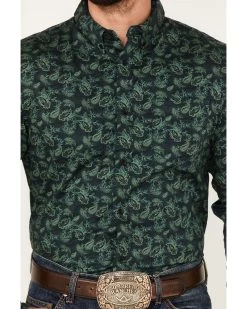 Cody James Men's Ringer Floral Print Button Down Western Shirt  -Western Fashion 2000374146 301 P3