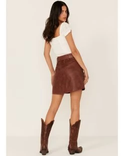Idyllwind Women's Western Belt Leather Mini Skirt -Western Fashion 2000374274 213 P3