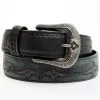 Moonshine Spirit Men's Mad Cat Western Leather Belt -Western Fashion 2000374371 001 P1