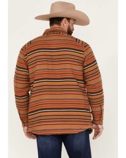Pendleton Men's Striped Sherpa-Lined Snap Western Shirt Jacket  -Western Fashion 2000374669 200 P4