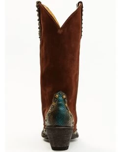 Idyllwind Women's Leap Snake Suede Leather Western Boots - Snip Toe  -Western Fashion 2000374780 200 P5