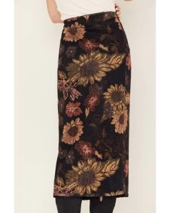 Cleo + Wolf Women's Floral Print Sheer Midi Skirt -Western Fashion 2000374825 001 P4