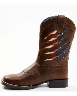 Cody James Boys' Ripped Flag Western Boots - Broad Square Toe -Western Fashion 2000374842 900 P3