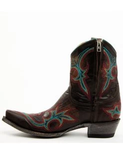 Old Gringo Women's Diego Short Embroidered Booties - Snip Toe -Western Fashion 2000374903 240 P3