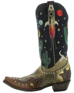 Old Gringo Women's Galactic Buckaroo Western Boots - Snip Toe -Western Fashion 2000374905 400 P3