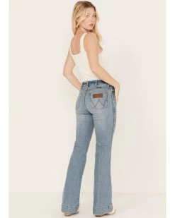 Wrangler Retro Women's Light Wash High Rise Emma Jean Trouser Jean -Western Fashion 2000375063 400 P3