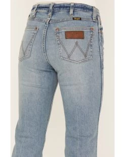 Wrangler Retro Women's Light Wash High Rise Emma Jean Trouser Jean -Western Fashion 2000375063 400 P4