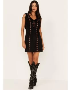 Idyllwind Women's Central Pike Fringe Embroidered Dress