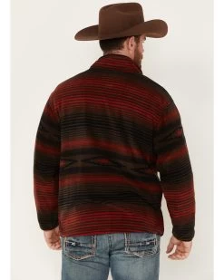 Cinch Men's Stripe 1/4 Snap Fleece Pullover -Western Fashion 2000375577 200 P4