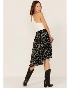 Beyond The Radar Women's Floral Print Midi Skirt -Western Fashion 2000375601 001 P3