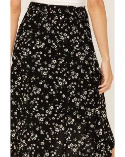 Beyond The Radar Women's Floral Print Midi Skirt -Western Fashion 2000375601 001 P4