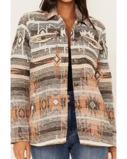 Idyllwind Women's Southwestern Stripe Shacket -Western Fashion 2000375741 201 P3