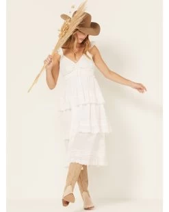 Cleobella Women's Eyelet Lace Amora Midi Dress