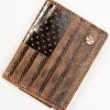 Hooey Men's Brown Liberty Rope Embossed Bi-Fold Money Clip Wallet -Western Fashion 2000376892 200 P1