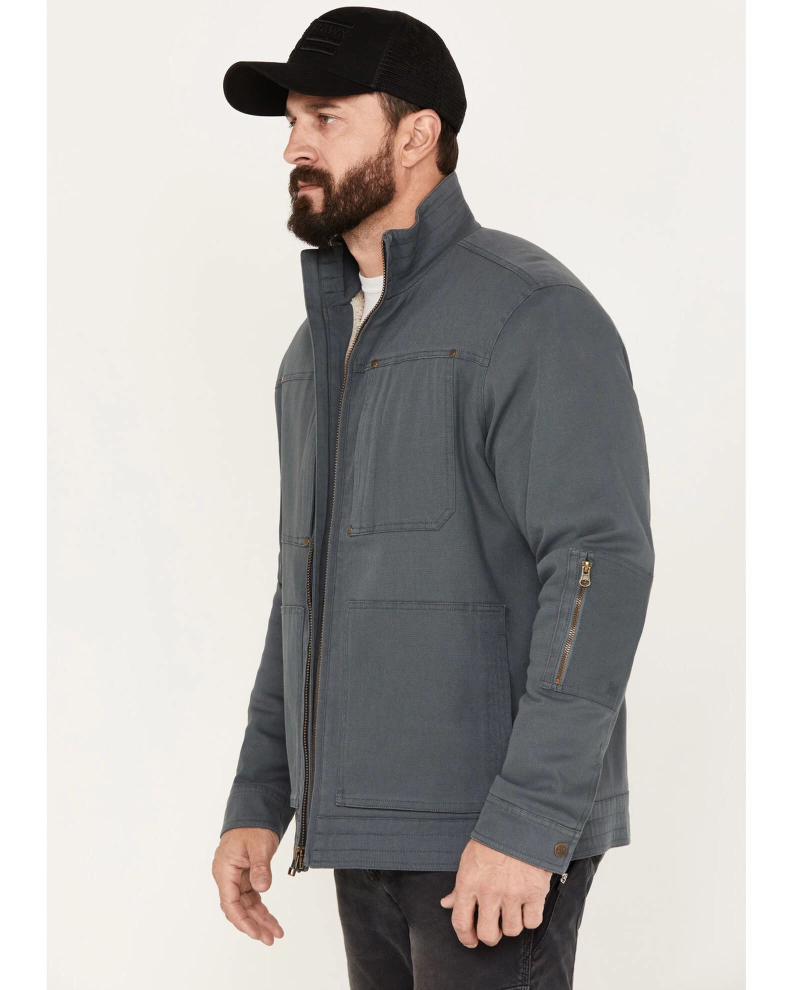 Dakota Grizzly Men's Dax Stretch Twill Sherpa Lined Jacket 4 Dakota Grizzly Men's Dax Stretch Twill Sherpa Lined Jacket - Image 2