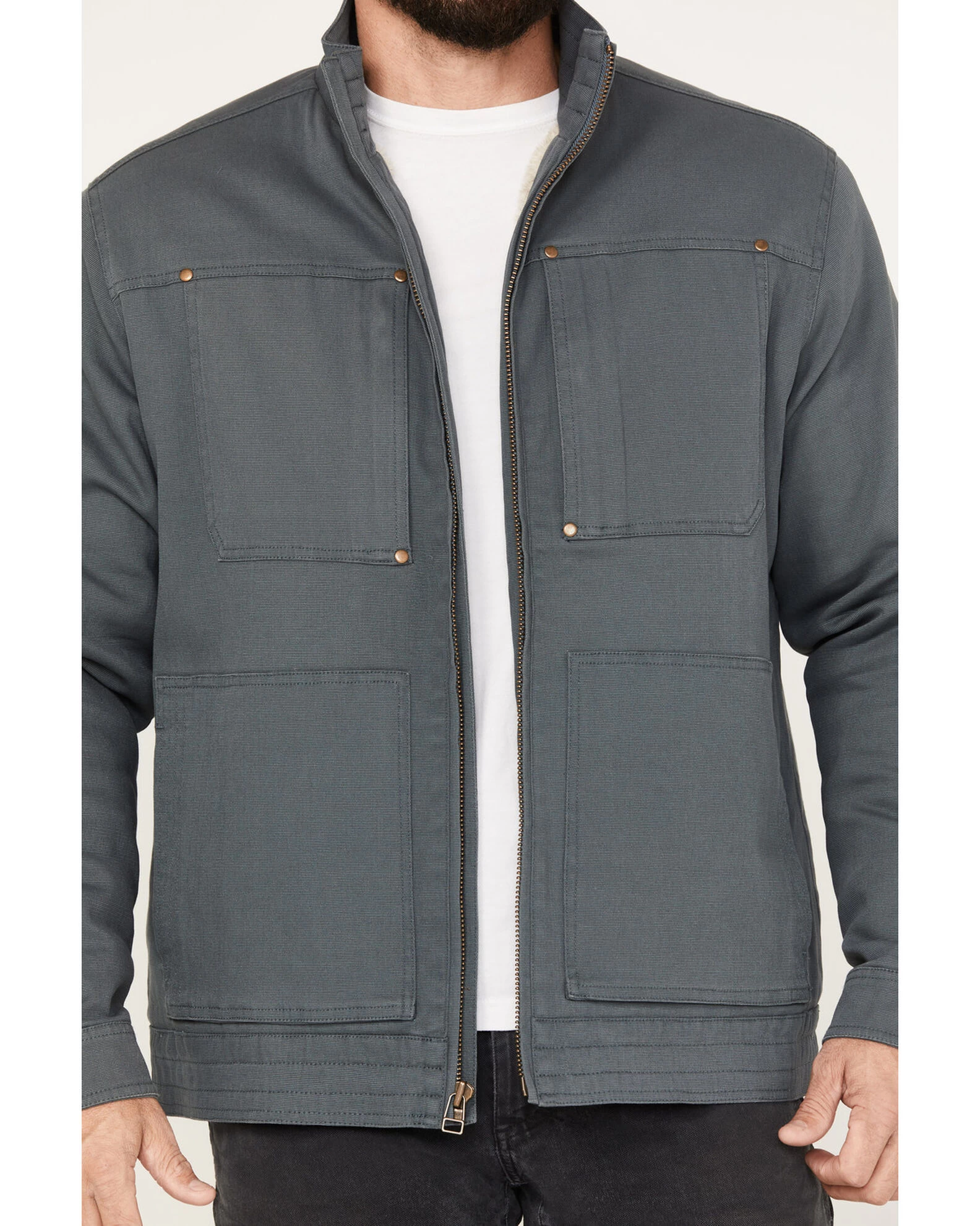 Dakota Grizzly Men's Dax Stretch Twill Sherpa Lined Jacket 5 Dakota Grizzly Men's Dax Stretch Twill Sherpa Lined Jacket - Image 3