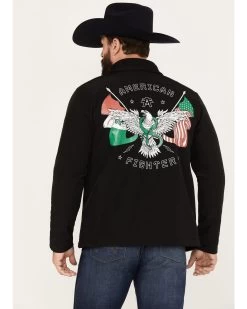 American Fighter Men's Plateau Softshell Jacket -Western Fashion 2000377237 001 P4