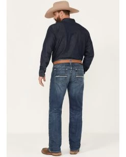 Ariat Men's M2 Traditional Relaxed Destin Medium Wash Relaxed Bootcut Stretch Denim Jeans -Western Fashion 2000377334 400 P3