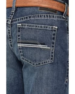Ariat Men's M2 Traditional Relaxed Destin Medium Wash Relaxed Bootcut Stretch Denim Jeans -Western Fashion 2000377334 400 P4
