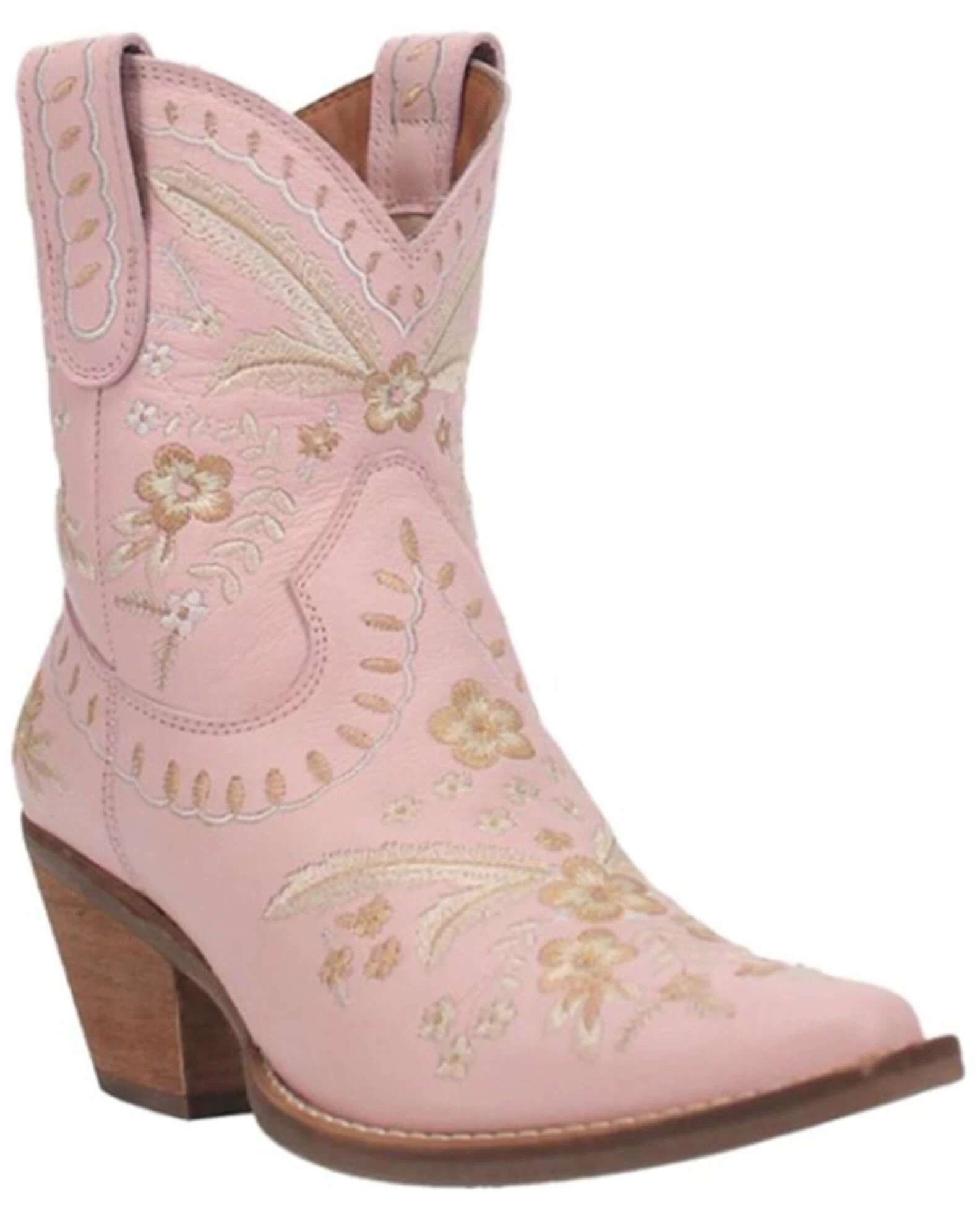 Dingo Women's Floral Western Booties - Snip Toe 3 Dingo Women's Floral Western Booties - Snip Toe