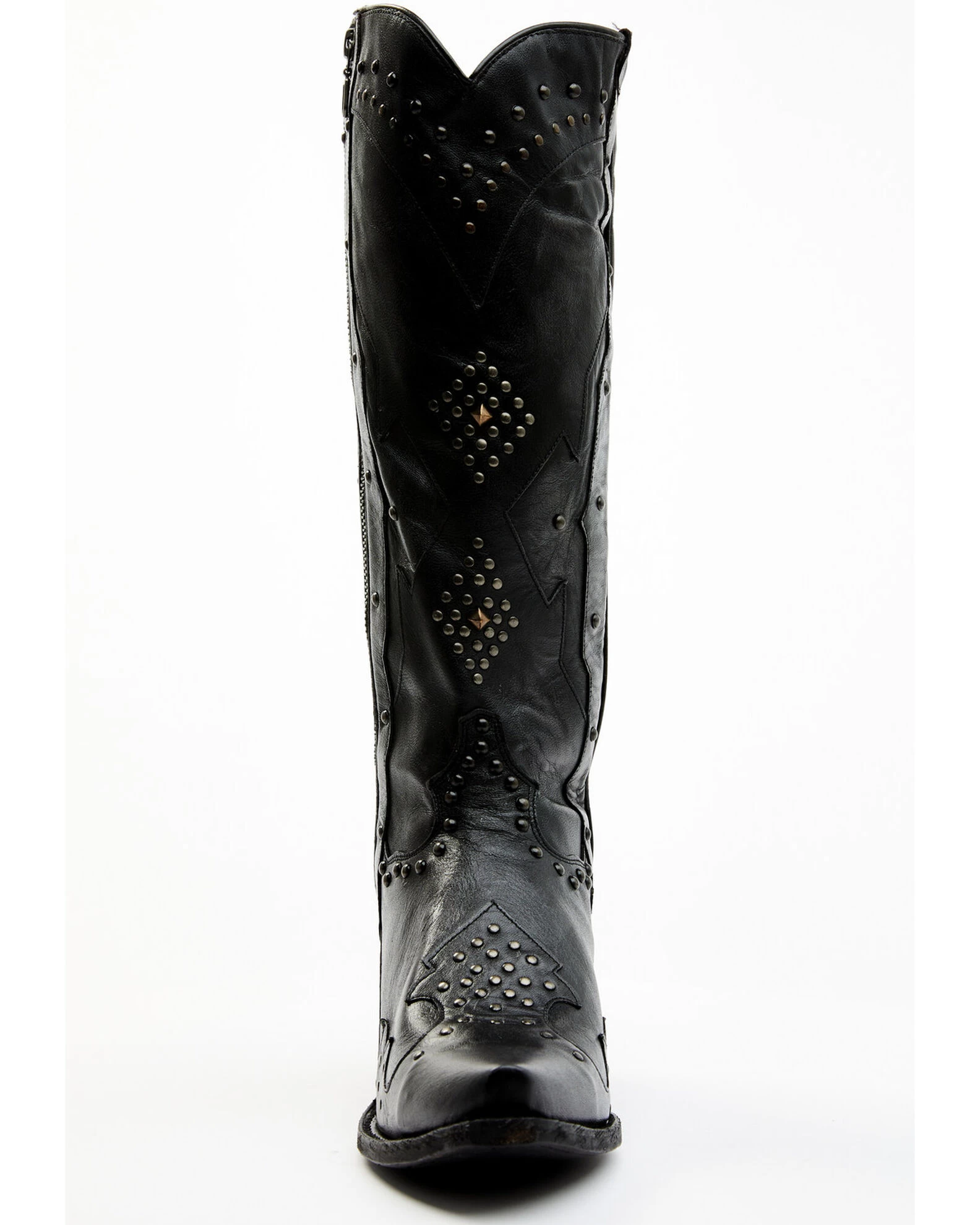 Dan Post Women's Daredevil Studded Tall Western Boots - Snip Toe 6 Dan Post Women's Daredevil Studded Tall Western Boots - Snip Toe - Image 4
